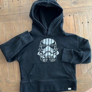 Gap Star Wars death Vader hologram hoodie sweatshirt